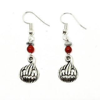 Jewellery,Angels, Gods & Goddess Carnelian Pumpkin Spirit Earrings