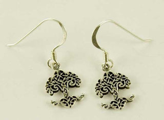 Jewellery,Angels, Gods & Goddess Tree of Life Earrings - Sterling Silver