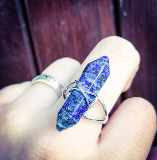 Jewellery Crystal Point Energy Ring