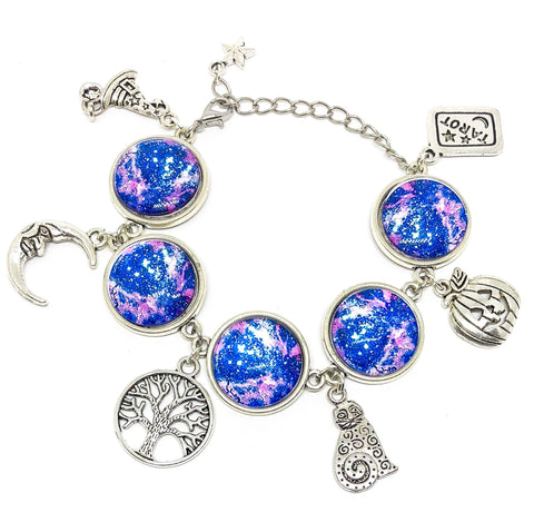Jewellery Deep Purple & Blue Witchy Vibes Bracelet