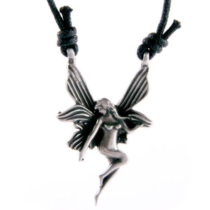 Jewellery Nymph Fairy Pendant - Pewter
