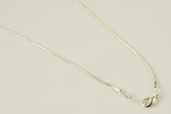 Jewellery Silver Plated Snake Chain ~ 18 Inch