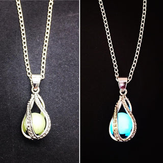 Jewellery Silver Plated Snake Chain Moonlit Rain Necklace