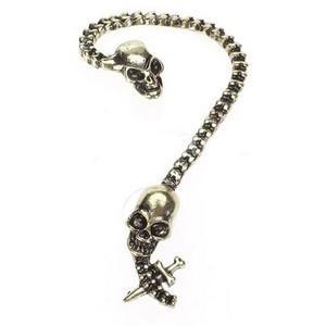Jewellery Skull Ear Cuff