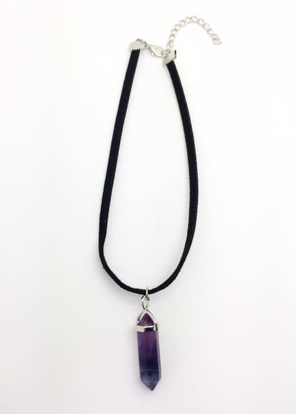 Jewellery,Witch & Spell Craft Fluorite Enchanted Crystal Choker
