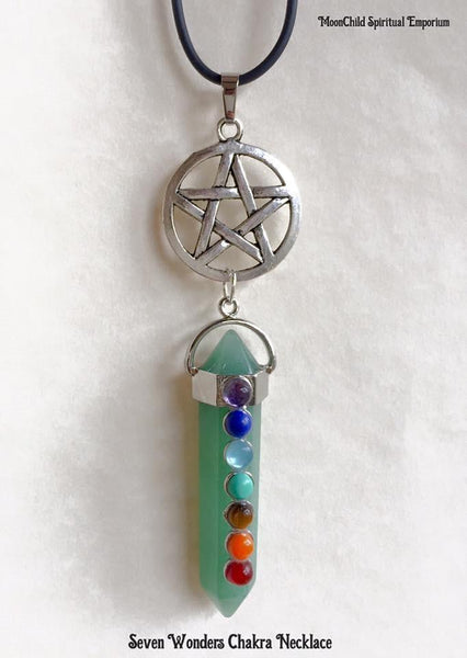 Jewellery,Witch & Spell Craft Seven Wonders Necklace