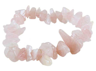 Chunky Rose Quartz Bracelet