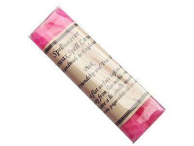 Witch & Spell Craft Beeswax Spell Candles - Pink